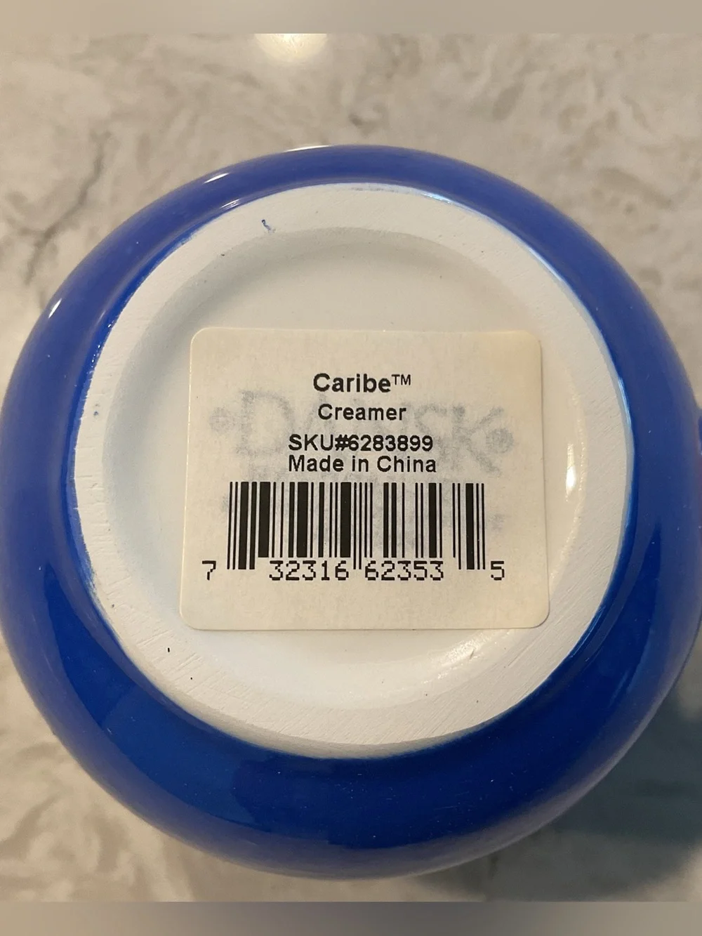 ÑWT Dansk Hand Painted Multicolor Caribe Creamer and Sugar Bowl with Lid Set